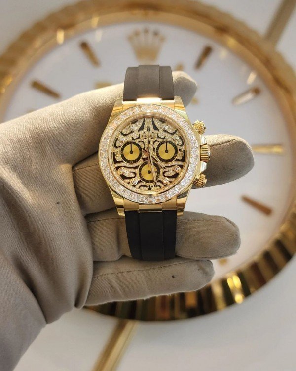 Rolex Daytona Eye of The Tiger Rose Gold