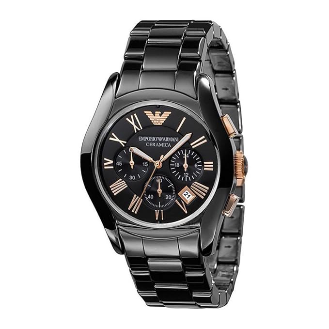 Emporio Armani Chronograph Black Dial