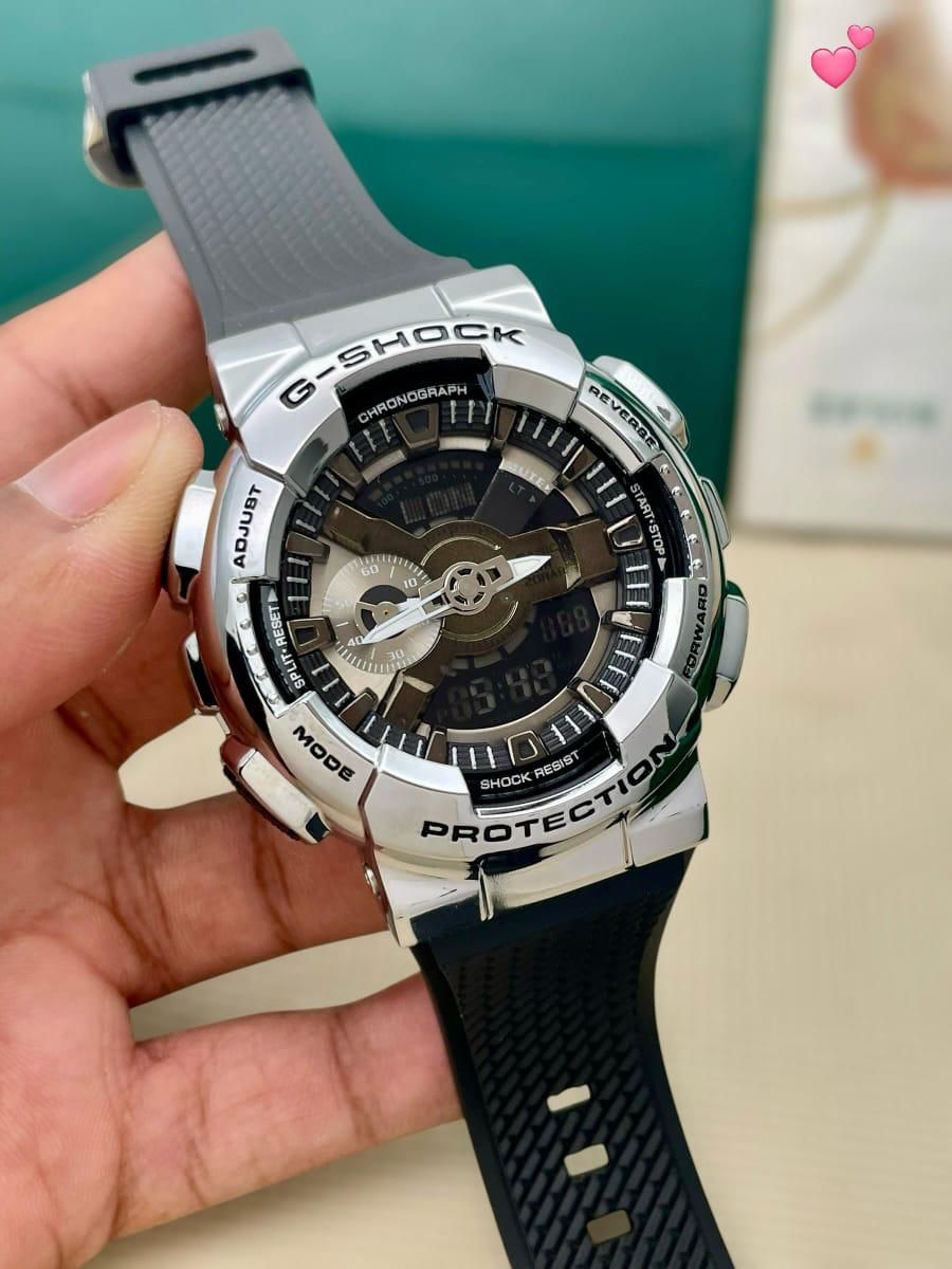 G-Shock GA-110CM “Chrome Metal Armor” Edition