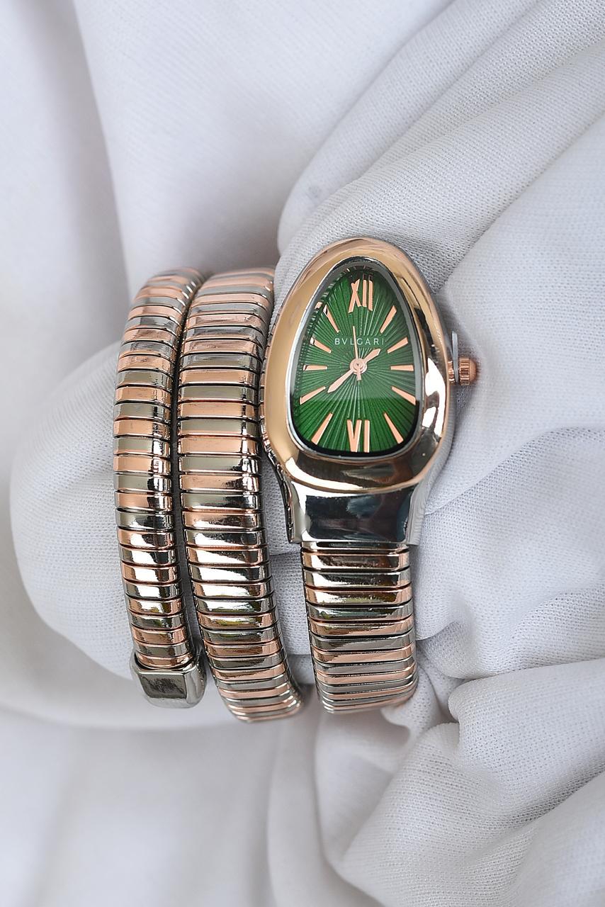 BVL SERPENTINE - Two Tone - Rose Gold STRAP SPIRAL