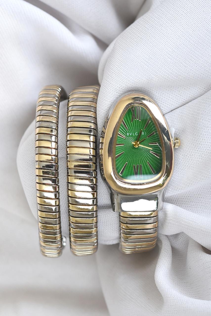 BVL SERPENTINE - Two Tone - Gold STRAP SPIRAL