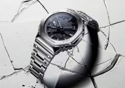 G-shock 2100 Full Metal - Silver Black